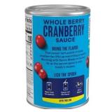 2 Cans Ocean Spray Whole Berry Cranberry Sauce - 14oz