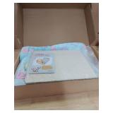 SoulThink® Floppy Ear Wooden Rabbit Bed - Easy to Assemble Rabbit Bed with Removable and Washable Fleece Mat, Small Animal Bed Suitable for Bunny, Guinea Pig, Chinchilla, Ferrets, Rats