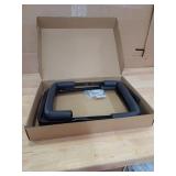 Locawaya 4pcs Ceiling Mounted Garage Hooks, Overhead Garage Storage Rack, Utility Ladder Hangers for Lumber Bike Tools (9.45 x 12.6 Inch)