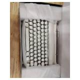 Retro Typewriter Wireless Mechanical Gaming Keyboard, Bluetooth 5.0 Office Computer Vintage Keyboards 83-Key Blue Switches Punk Round Keycap, LED Backlight, Compatible with PC/Laptop/Pad/Phone, White