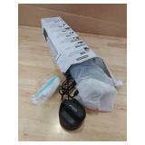 COKUNST Portable Blender, Small Smoothie and Shake Maker with 8 Blades, Compact Personal Blender with LED Display, USB C Rechargeable Juice Mixer with Extra Lid for Travel, Gym, Home, 17oz, Black