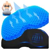 Srjornth Kayak Seat Cushion - Blue Cooling Gel Kayak Accessory Removable Waterproof Cover | Comfort for Kayak Seats, Fishing, Car seat?Office Chair and Outdoor Use