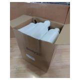 Eccliy 12 Pcs 16 Oz Plastic Spray Bottle, Adjustable Empty Reusable Sprayer for Cleaning, Planting, Water, Bathroom and Kitchen, BBQ, Commercial and Residential(Black,Original)