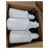 Eccliy 12 Pcs 16 Oz Plastic Spray Bottle, Adjustable Empty Reusable Sprayer for Cleaning, Planting, Water, Bathroom and Kitchen, BBQ, Commercial and Residential(Black,Original)