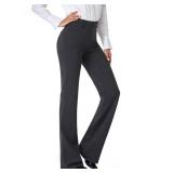 Tapata Womenfts 28ftft/30ftft/32ftft/34ftft Stretchy Bootcut Dress Pants with Pockets Tall, Petite, Regular for Office Work Business 30\, Charcoal, XXLin
