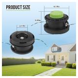 WONEHI 314608005 Weed Wacker Replacement Head for Ryobi Reel Easy+ Bump Feed Trimmer Head Straight Shaft RY15526 RY15527 RY15529