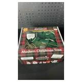 Joy Halo Modern Floating Christmas Tree Green Decoration