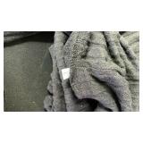 Black Tulle Fabric Material Short Dress Turtle Neck Size Large