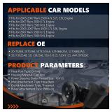 Daysyore 20-70268 Power Steering Pump, with Pulley and Reservoir, Fits for 2003 2004 2005 2006 2007 Ram 2500 Ram 3500 4.7L 5.7L 5.9L, OE-Quality Power Assist Pump, Replace OE 5073241AA 52106842AE