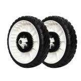 115-4695 Lawn Mower Rear Wheels Replaces Toro 115-4695 138-3216 - Drive Wheel Plastic Gear Assebmly 8\ Compatible with 20332 20333 20334 22\in Recycler Push Lawn Mower - 2 Packin