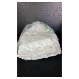 Peri Home Leopard Luxury Faux Fur Throw Blanket - Super Soft Fluffy Bedding Throw Blanket for Bedroom 50\ x 60 - Furry Blanket Comfy Warm Cozy Plush Blanket for Bed Sofa Couch - Ivoryin