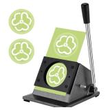Saladulce 1.457\ Button and Circle Cutter Punch Die Cutter for 1.457\in and 1.909\in Buttonsin