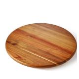 ORIDOM Acacia Wood Lazy Susan, Wood Turntable Tray Cabinet Organizer,14\in		 Description: ORIDOM Acacia Wood Lazy Susan, Wood Turntable Tray Cabinet Organizer,14\in  Additional Detail: Appears New in