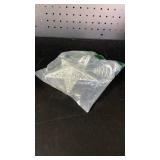 Metal Glittered Christmas Tree Topper Star Treetop Decoration for Christmas Home Decor(White)