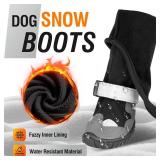 Dog Suspender Boots, Waterproof Dog Rain Boots, Puppy Snow Shoes for Winter, Anti Dirt Pants with Shoes, Adjustable Suspender Pants for Outdoor Walking and Paw Protectors