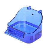 YJJKJ Pet Bird Bath Box, Bird Caged Parrot Bathing Tub, Bird Cage Accessory Bathing Tub Bath for Small Brids Parakeet Canary Budgerigar Lovebirds (Random Color)