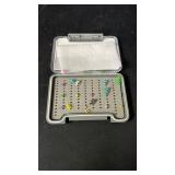 Munn Fly Fishing Storage Box with Assorted Jigs(Missing Pieces)