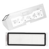 Dust Bin Box Compatible with Roborock Q Revo Robot Vacuum Cleaner/Roborock P10 Vacuum Cleaner - Waste Collection Dustbin Box Replacement Accessories Spare Parts