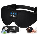 MUSICOZY Sleep Headphones, Bluetooth 5.4 Sleep Mask Headband Headphones Sleeping Eye Mask, Wireless Music Earbuds Earphones with HD Stereo Speakers for Side Sleepers, Cool Gadgets Unique Gift