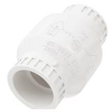 Pbugac 2\ Check Valve, PVC Schedule 40 Valve, 2\in Pvc Check Valve Solvent Connections for Backflow Preventionin