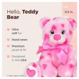 Bearington Remington Hearty Teddy Bear - 8.5\ Soft and Cuddly Valentines Day Stuffed Animals - Adorable Bears Stuffed Animal Plush Giftin