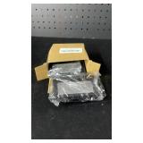 Follateas Solar Lights Outdoor, Waterproof Solar Powered Deck Step Lights for Patio Garden Backyard Garage Driveway Pathway Outside Wall Lighting (Cool White/2 Pack)