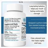 Dry Mouth TR Time-Release Micro Tabs by NeuOra - Tiny, Discreet, Long-Lasting Relief for Dry Mouth, Up to 8 Hours of Moisture and Fresh Breath Support, Doctor-Developed, 1 Pack