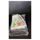 Artoid Mode Anemone Flower Hummingbird Kitchen Towels Dish Towels, 18x26 Inch Seasonal Spring Summer Wild Floral Holiday Decoration Hand Towels Set of 2