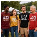 Zubaz NFL Menfts Goal Line Team Color Short Sleeve T-Shirt, Seattle Seahawks, Large