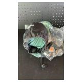 Vzpeun Travel Pillow - Hooded Neck Pillow Airplane Memory Foam Filling for Plane, Office, Cars Sleeping, Road Trip, Long Flights, Portable Plane Accessories, Includes Eye Mask and Earplugs (Green)