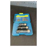 7 Spline Lug Nut Socket Set,3 Piece Lug Nut Key Kit 5/8\ 11/16\in 3/4\in for M14x1.5, M14x1.5, M14x2 Tuner Lug Nuts Removal Tool Kit with Hard Case?,Double Layer Reinforcement,Cr-Mo Steel?? (3 Piece S