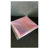 2 pcs Pale Pink Holographic Laser Tablecloths Light Pink Shiny Table Covers 40\ x 108\in Foil Disposable Rectangle Table cloths for Girl Birthday Party Wedding Anniversary Bachelorette Baby Shower Dé