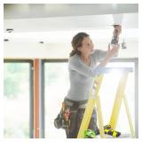 HLOFIZI 6-3/8 Hole Saw for 6\ Recessed Lights, Carbide Grit Holes Saw Cutting Plaster Drywall Ceiling Sheetrock, Greenin