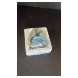 CoTa Global Puffin Snow Globe - Sparkly Water Globe Figurine with Sparkling Glitter, Collectible Novelty Ornament for Home Decor, for Birthdays, Christmas, and Valentinefts Day - 65mm