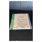 uxcell 5 Sheet 420 Pcs Letter Number Stickers Kit, 1 Inch Self Adhesive Vinyl Cursive Alphabet Decals Script for Mailbox Sign DIY Crafts Decor, Pink