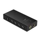 Questyle M18i Headphone Amplifier Bluetooth 5.4 Receiver Portable USB DAC Amps High Resolution with 4.4mm and 3.5mm Dual Outputs Supports PCM 384kHz/DSD256 LDAC Lossless for Smartphones/PC/Laptops