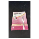 Dermaplane Razor for Women Face, (6 Count) Professional Dermaplaning Tool for Peach Fuzz, Facial and Eyebrow Hair Removal, Gentle Skin Exfoliation Blade