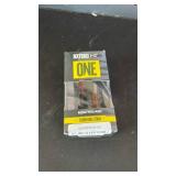 Nxtrnd One Football Mouth Guard, Strap Included, Fits Adult and Youth (Black)