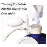 Spa Part Nylon Mesh Pool Cleaner All Purpose Bag - Fits Polaris 280, 480 Cleaner - Zippered K13 K16 (2)