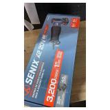 SENIX 20 Volt Max* Cordless Reciprocating Saw  3200 SPM  Brushless Motor  Variable Speed  and Quick Blade Release  Battery  and Charger Included (PSRX2-M3)