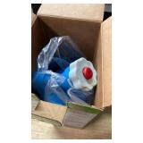 Pentair OMNIFilter Whole Home Valve-in-Head 10\ Standard Duty Water Filtration System with Pressure Relief, Blue/Clearin