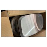 KSSKSS Small Bathroom Trash Can with Lid Soft Close, Step Pedal, 6L / 1.6 Gal Stainless Steel Garbage Bin with Removable Inner Bucket, Slim Wastebasket for Narrow Spaces (Silver)