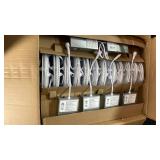 Veriligt 24 Pack 6 Inch 5CCT LED Recessed Light, Silm Canless Recessed Lighting, Dimmable, Damp Rated, 2700K-5000K Selectable, Wafer Ceiling Downlight with Junction Box, 1200LM, 12W 120V, ETLandFCC