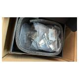 Front and Rear Semi-Metal Brake Pads Set for Cadillac Escalade 2008-2014,for Chevy Silverado 1500 2008-2013, Suburban, Tahoe, for GMC Sierra 1500, Savana 1500, Yukon, for Express 1500, Avalanche, 8PCS