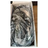 MECESOR Reptile Dual Light Fixture with Dimming Switch and Timer, Deep Dome Reptile Heat Lamp Fixture Double UVB Light Fixture, Double Dome Lamp Fixture for Basking Heat Bulb for Terrariums