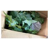 Fake English Ivy Plants in Pots Set of 2  Realistic Artificial Ivy Greenery for Home Decor, Tabletop, Office, Shelf, Balcony or Bathroom  Lifelike Faux Hanging Vines, No Maintenance Required