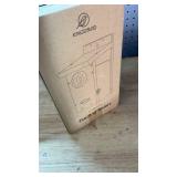 Kingsyard Recycled Plastic Bird House for Outdoor - Durable Nesting Box with Clear View Panel and Predator Guard for Bluebird Wren Swallow Finch, Blue and Brown