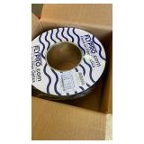 FLYPROFiber- OM3 Fiber Patch Cable Outdoor Armored 200m/656ft, OM3 Industrial TPU Uniboot LC Fiber with Pulling Eye Kit Installed on one end, 10GB/40GB, 50/125um, Duplex Multimode Cable, OD-5mm