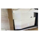 Homeiju Bookshelf, 3 Tier Industrial Bookcase, Metal Small Bookcase, Rustic Etagere Book Shelf Storage Organizer for Living Room, Bedroom, and Home Office(Grey) Patent Pending D29873033