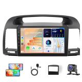 KuTaiTai 2+32GB Car Radio for Toyota Camry 2002-2006 (with J.B.L Premium Audio), Android 12 9\ Car Play Screen for Camry Stereo with Carplay/Android Auto/Bluetooth/GPS/WiFi/FM/SWC + AHD Backup Camerai